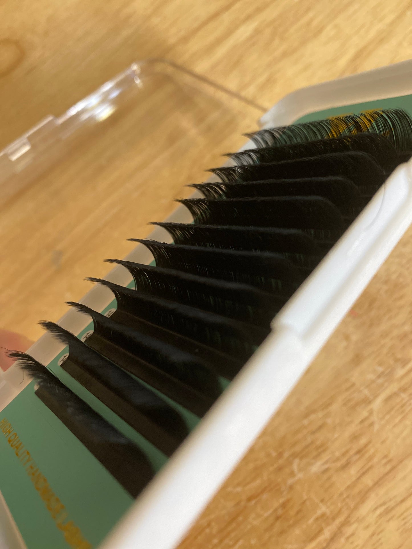 LC, LD curl Lashes 【Best Quality Ever】Cashmere Extra Matte Dark Black Lashes 0.03mm
